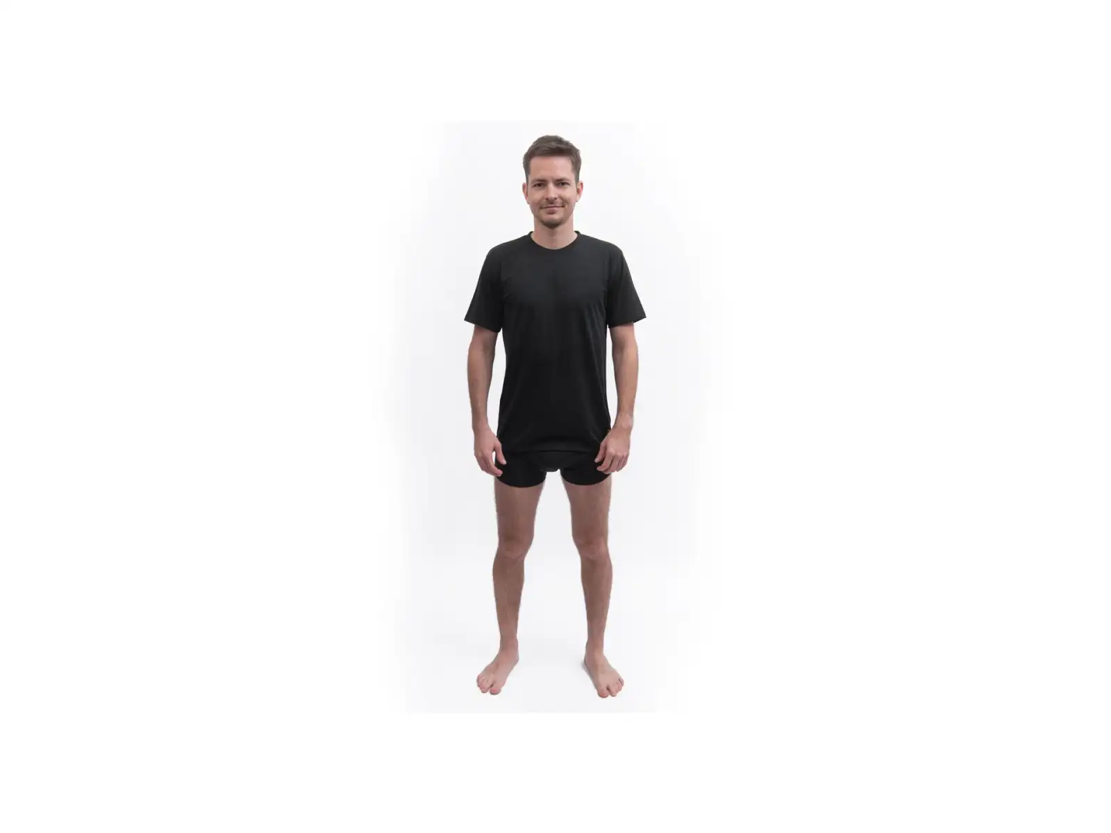 Sensor Merino Cordura Herren T-Shirt kurzarm schwarz