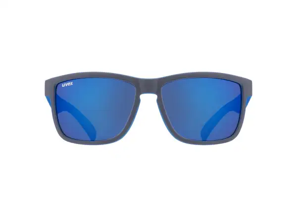 Uvex LGL 39 Brille Grey Mat Blue/Mirror Blue