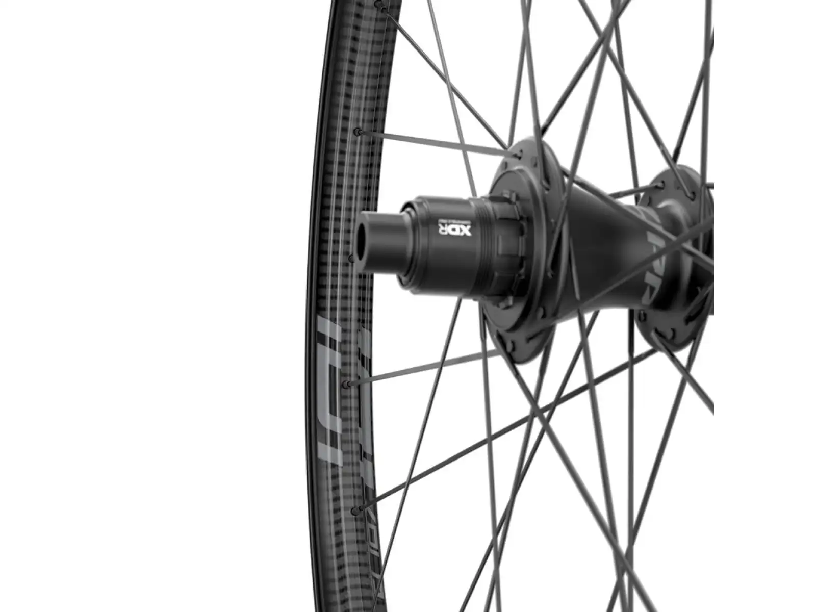 Zipp 101 XPLR Carbon Disc TL CL 12x142 mm Hinterrad Schwarz