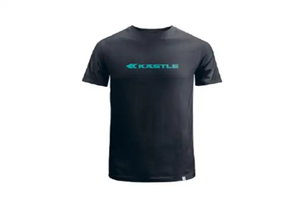 Kästle T-Shirt Logo Mint Herren T-Shirt kurzarm Schwarz