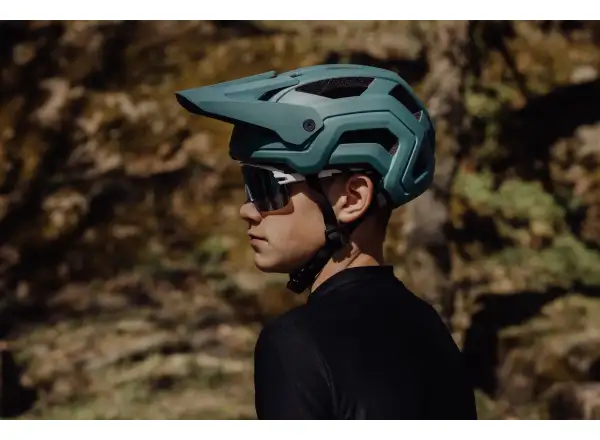 Force Trail MTB Helm petrolfarben