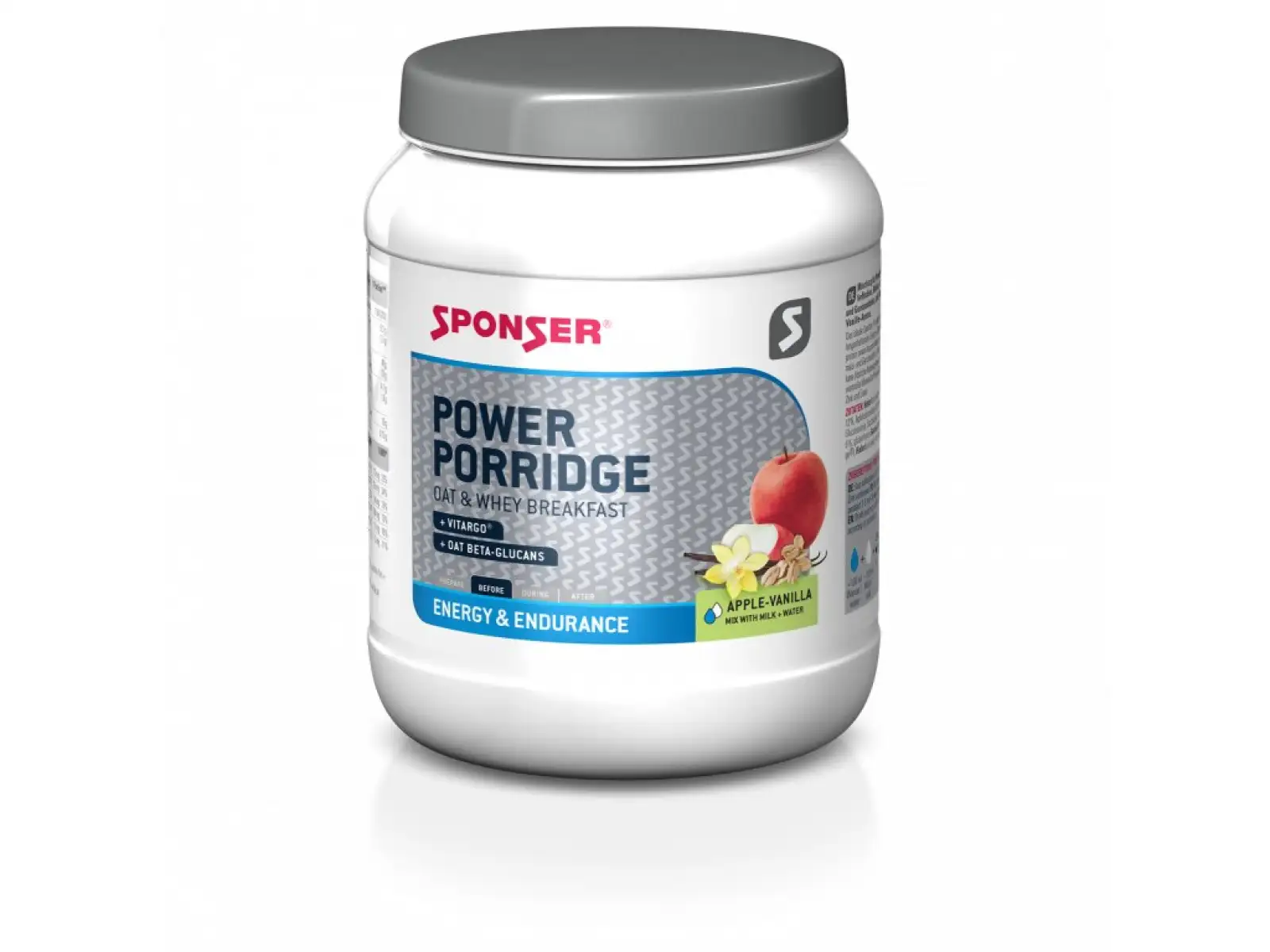 Sponser Power Porridge Protein Energy Porridge Apfel/Vanille 840 g