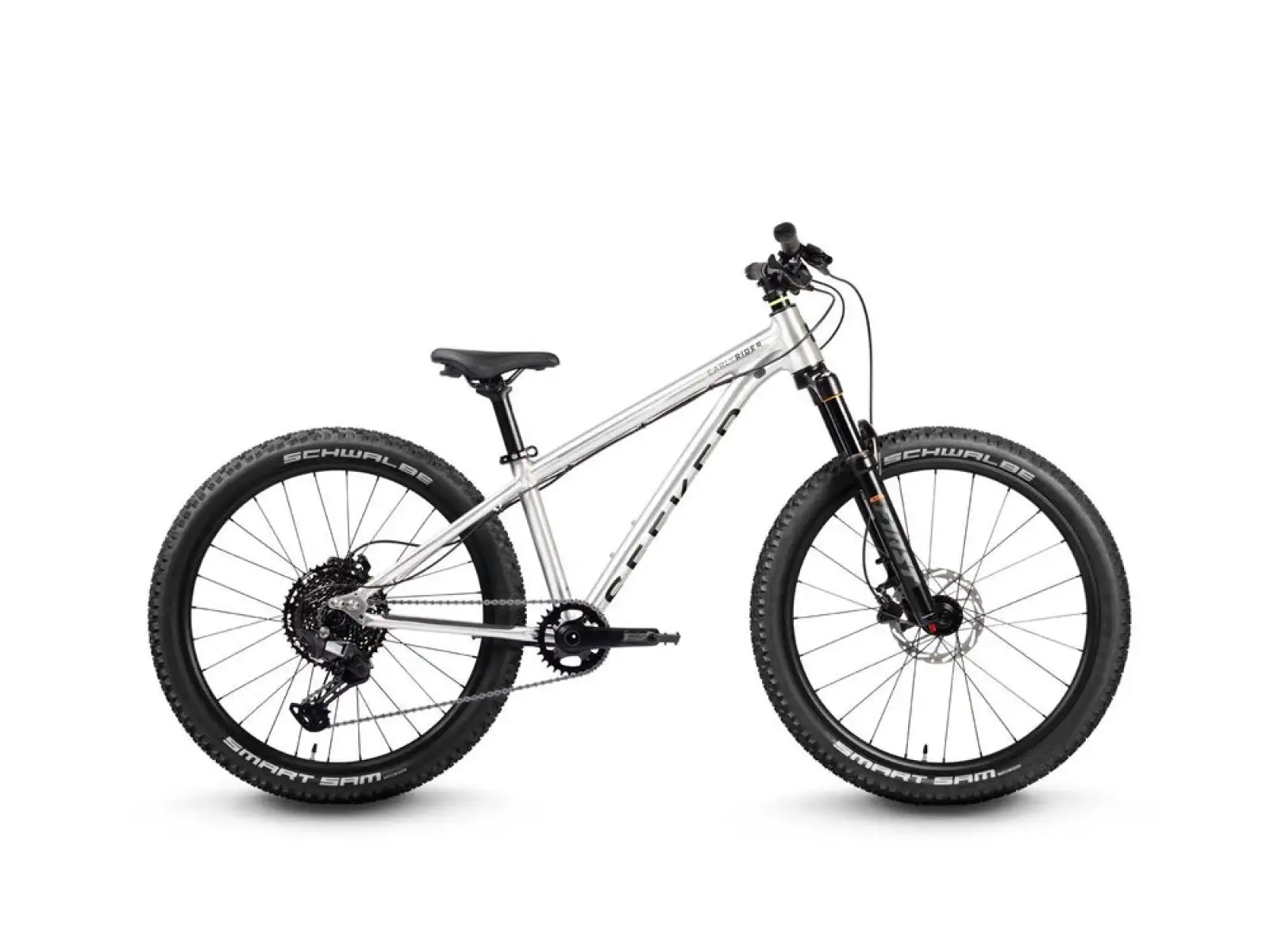 Early Rider Seeker X24 Kinderfahrrad Brushed Aluminium 2025