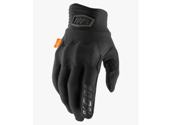 100% Cognito D3O Herrenhandschuhe Schwarz