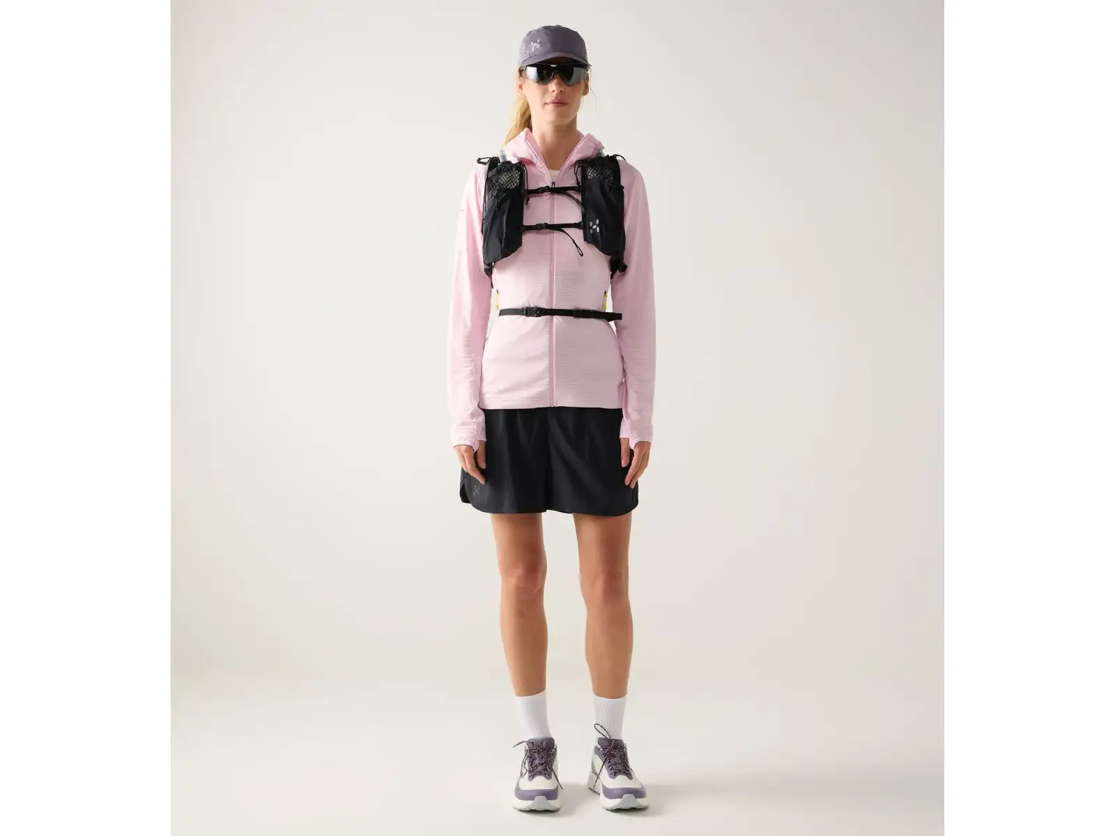 Haglöfs L.I.M Mid Multi Hood Damen Kapuzenpullover Fresh Pink