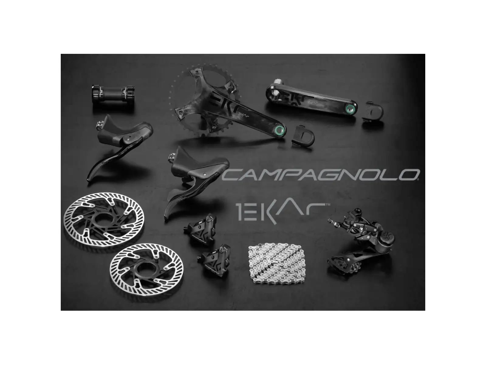 Campagnolo Ekar DB 1×13-fach Gravel-Gruppe 175 mm / 44 Zähne