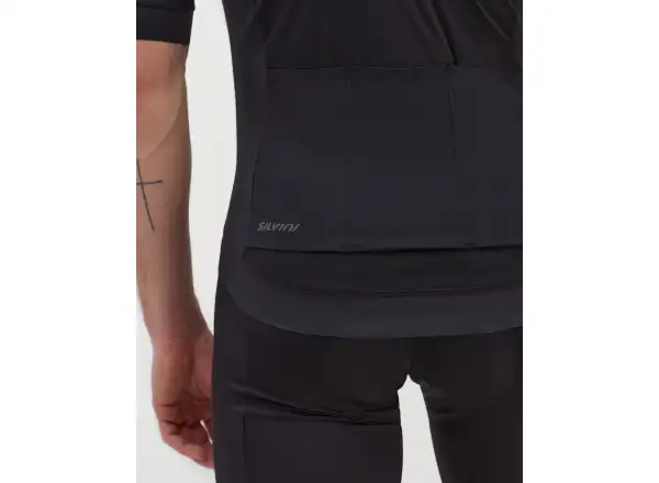 Silvini Ansino Herren Kurzarmtrikot schwarz/weiß