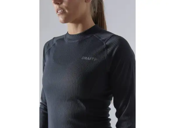 Craft Core Dry Baselayer Damen Set Langarmshirt + Hosen Black