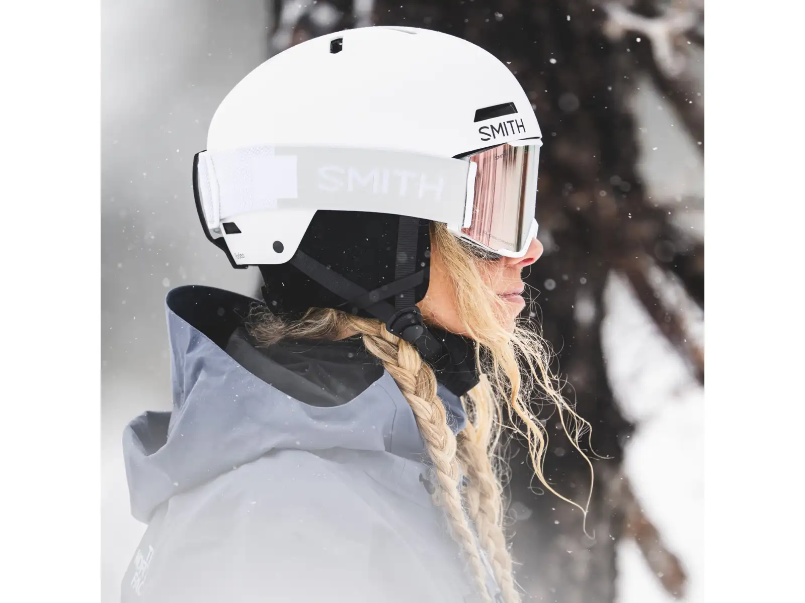 Smith Rodeo MIPS Skihelm Matte White