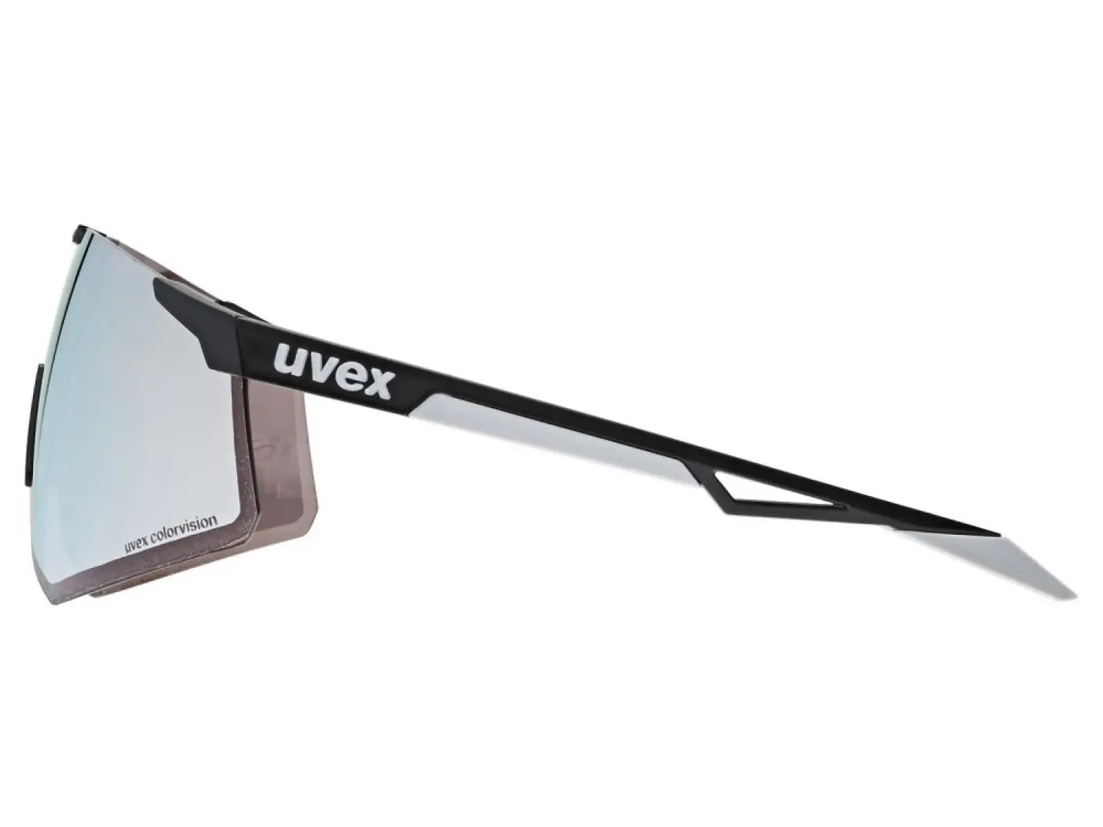 Uvex Pace Perform ColorVision Brille Black Matt/Silver
