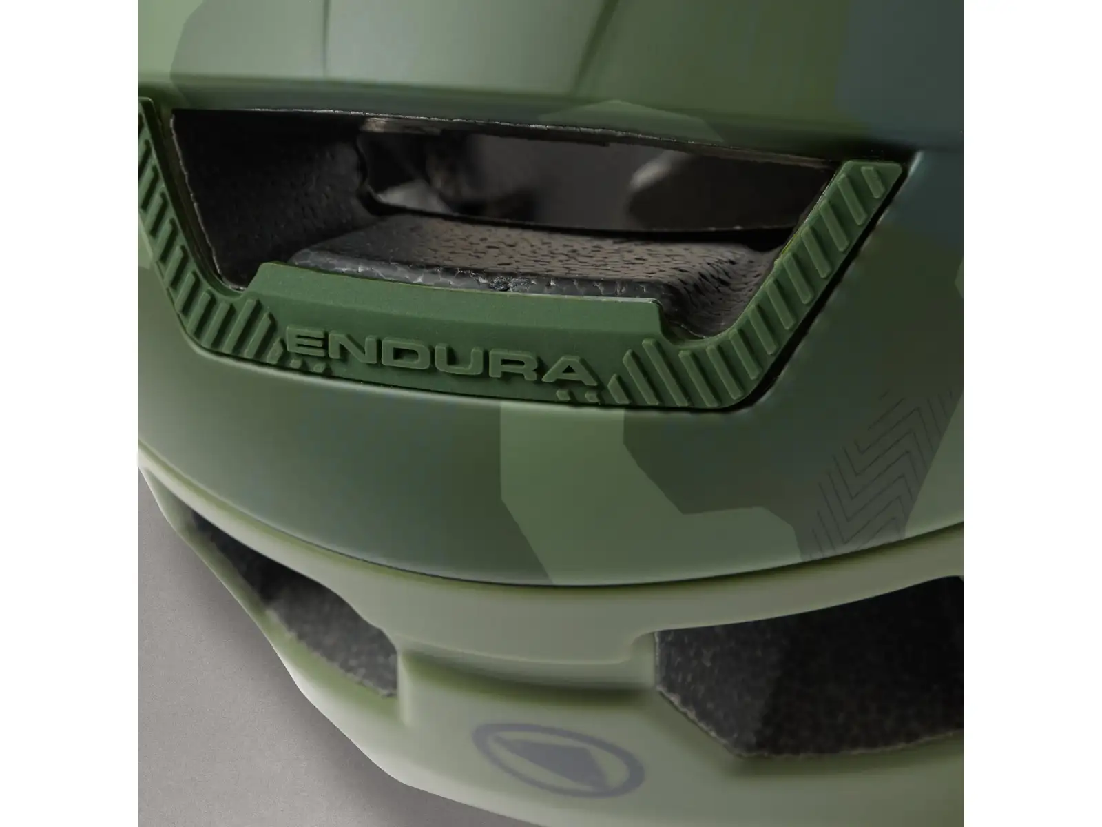 Endura SingleTrack Kinderhelm Olive Green
