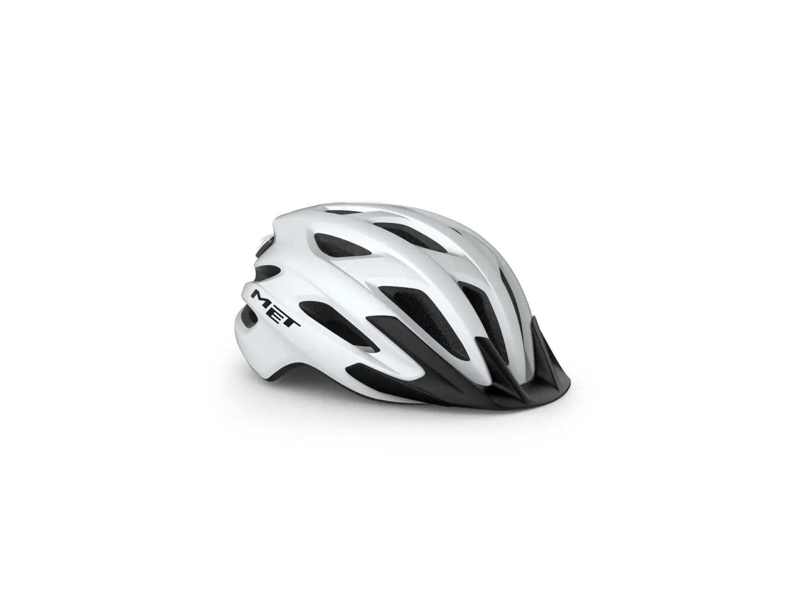 MET Crossover Helm Weiß Matt