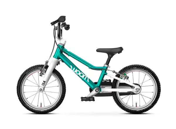 Woom GO 2 Metallic Turquoise 14 Kinderfahrrad