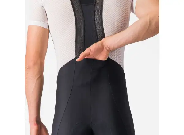 Castelli Espresso 3 Herren-Trägershorts mit Polster und Trägern Schwarz