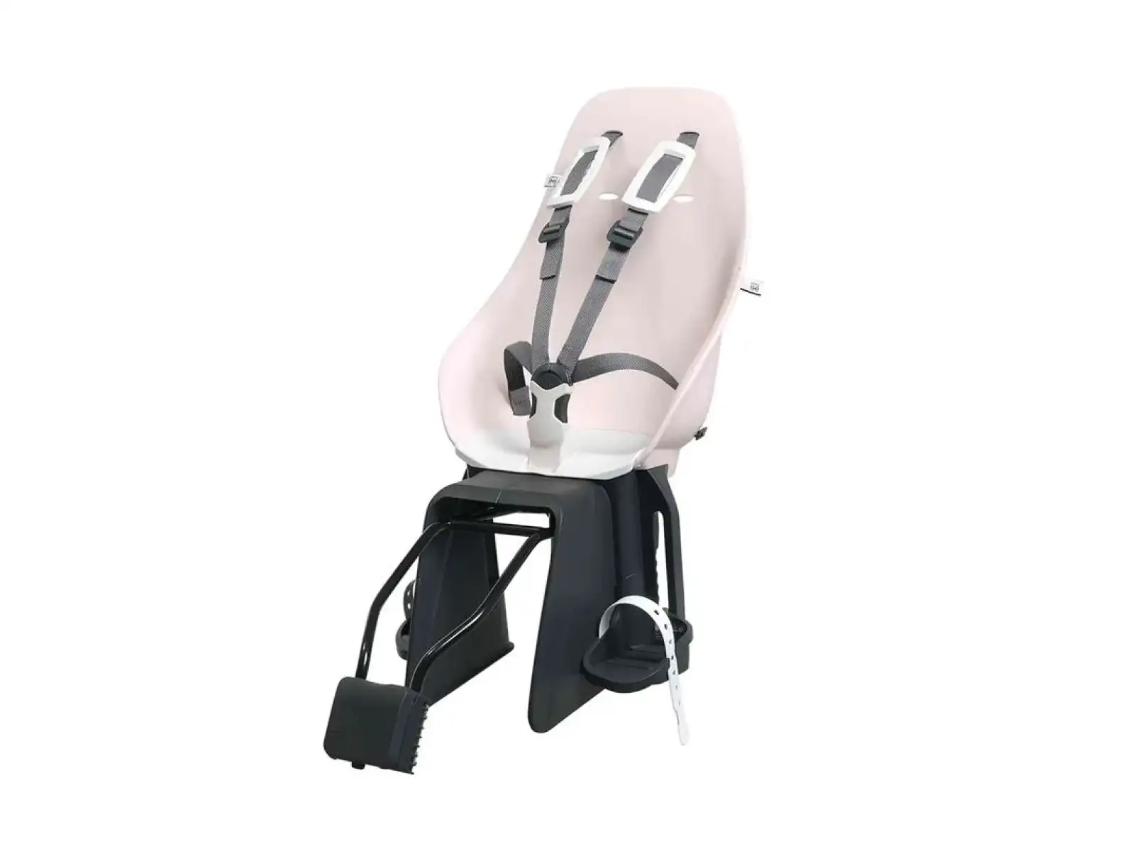 Urban Iki Kindersitz mit Adapter und Rahmenträger SET Sakura Pink/Shinju White