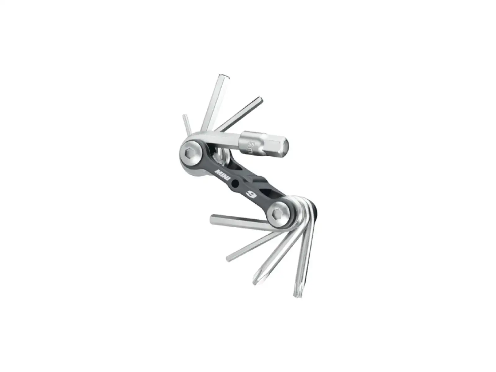 Topeak Mini 9 Multitool mit 9 Funktionen in schwarzem Etui