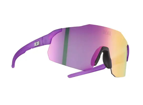 Neon Sky 2.0 Brille in kristallviolettem Mattfinish.