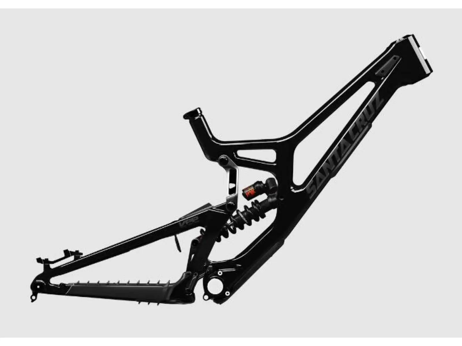 Santa Cruz V10 8 CC MX 24 Downhill-Rahmen Schwarz