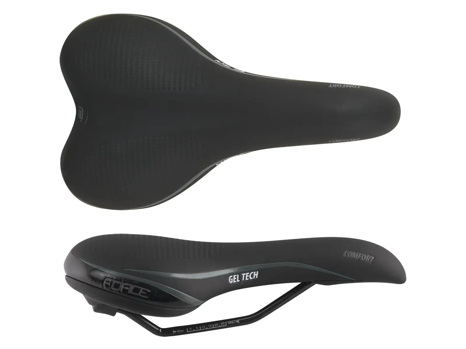 Force Comfort Gel Tech Sattel schwarz