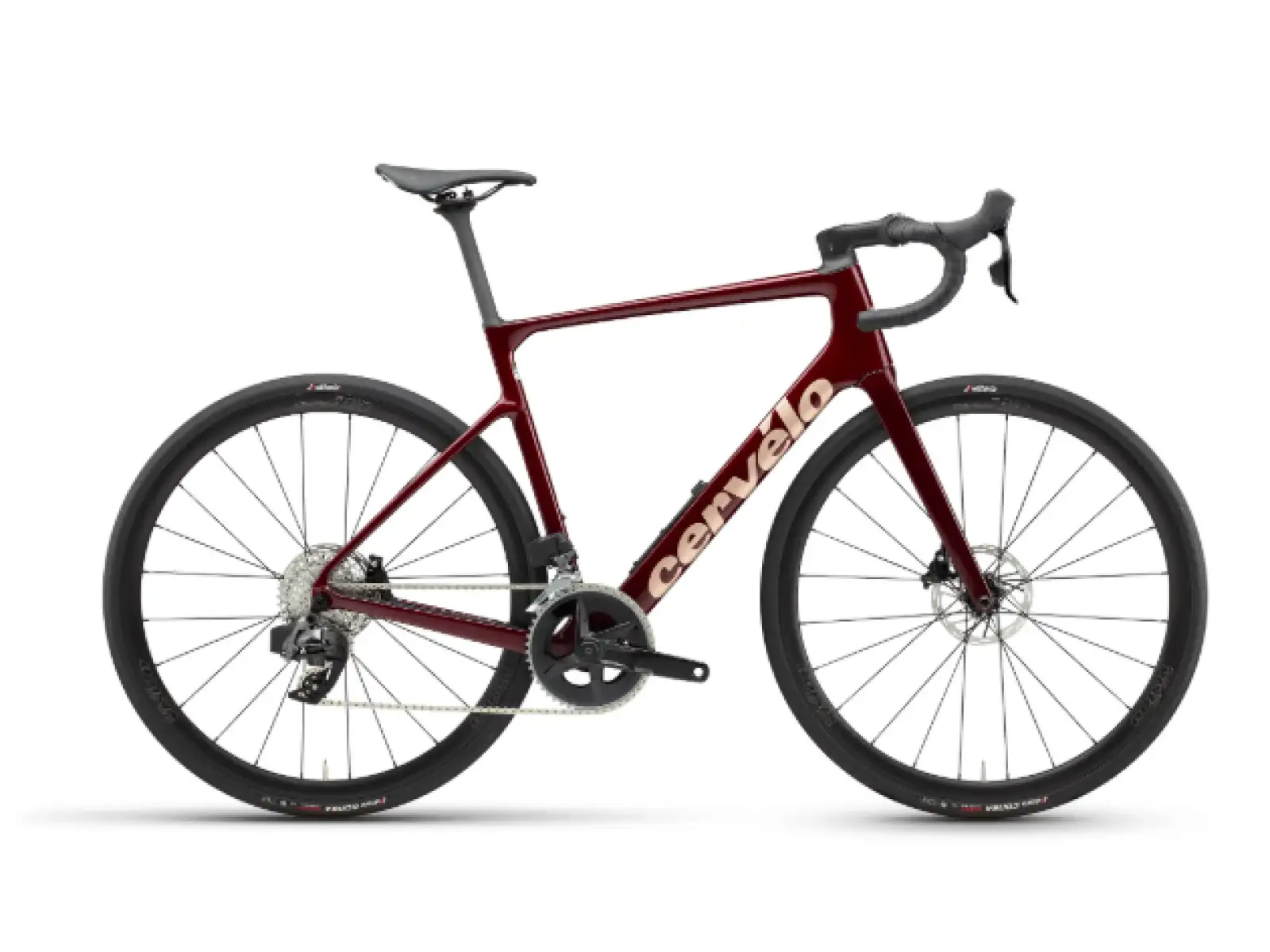 Cervélo Caledonia 5 Rival AXS Straßenrad Carmine