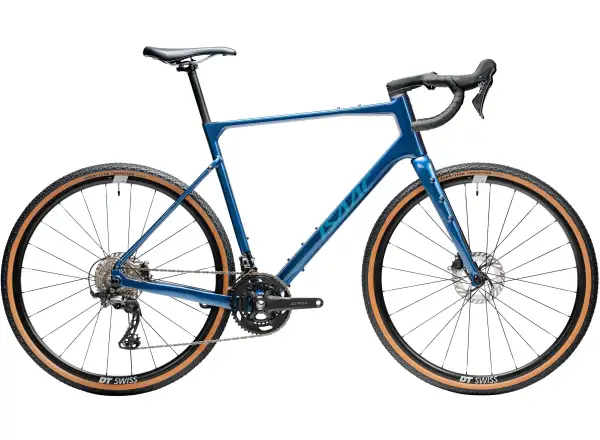 Isaac Kaon GRX610/820 2x12 Gravel Fahrrad Saphire Blue