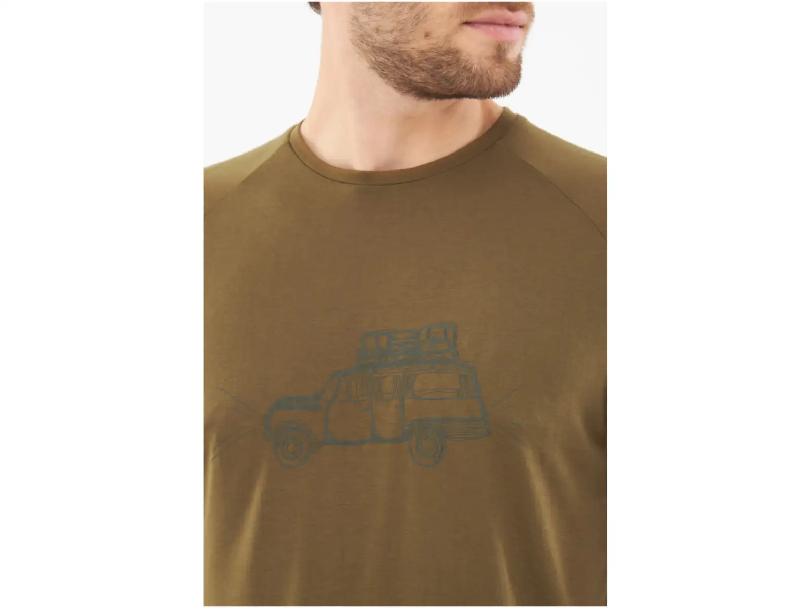 Viking Likelo Herren T-Shirt Kurzarm Olive