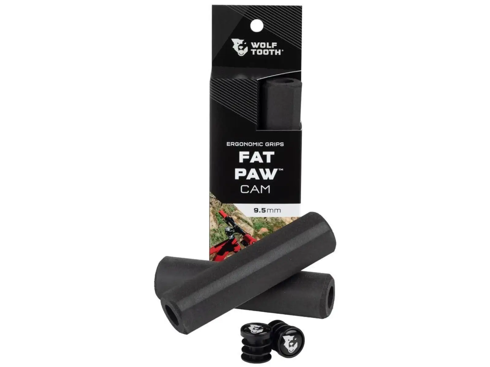 Wolf Tooth Fat Paw Kam 9,5 mm Griffe schwarz
