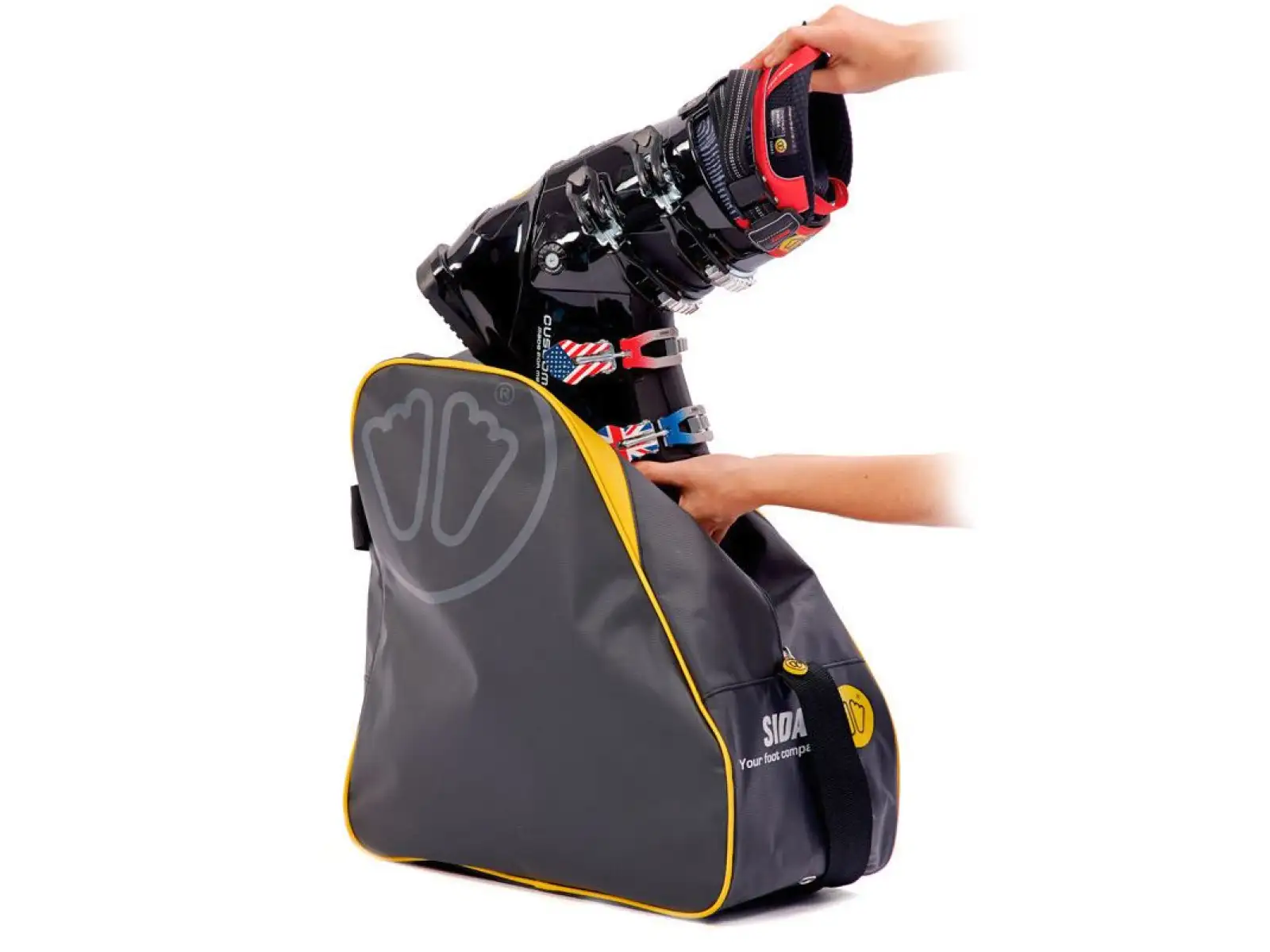 Sidas Boot Bag Skischuhtasche Schwarz