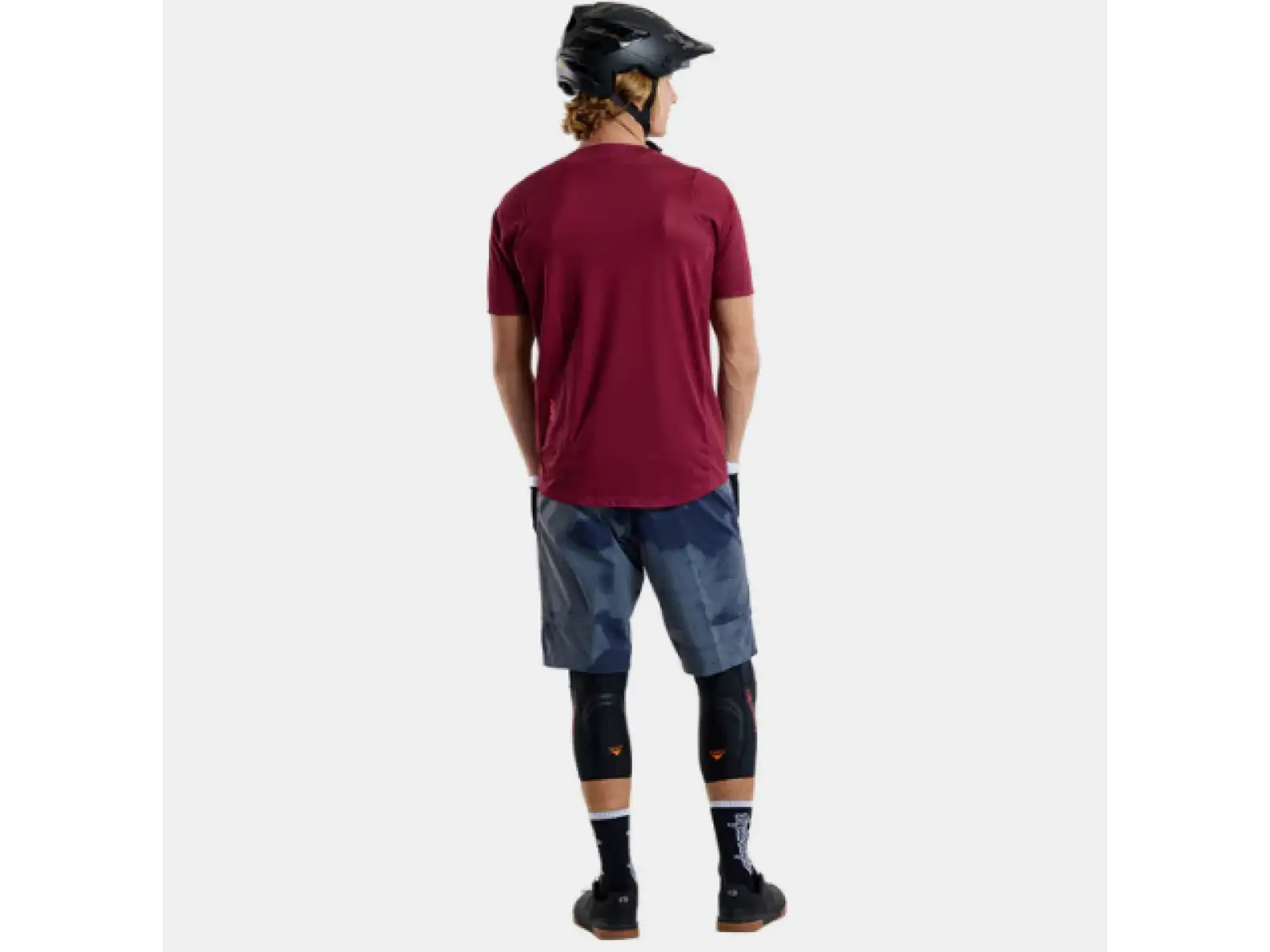 Troy Lee Designs Skyline Air Mono Herren Trikot Kurzarm Oxblood