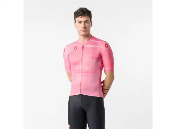 Castelli Giro109 Competizione 4 Herrentrikot Kurzarm Rosa Giro
