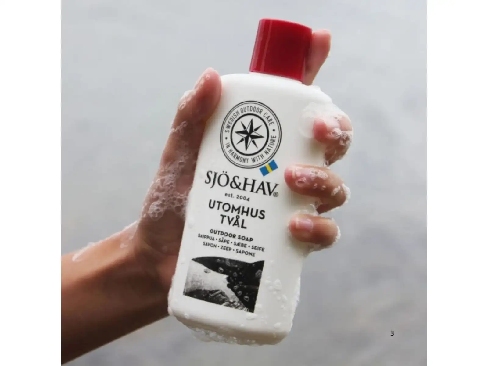 Sjö&Hav Outdoor-Seife – flüssig, biologisch abbaubar, 200 ml