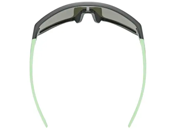 Uvex Skyryse JR. Kinderbrille Grey/Green Matt/Mirror Blue