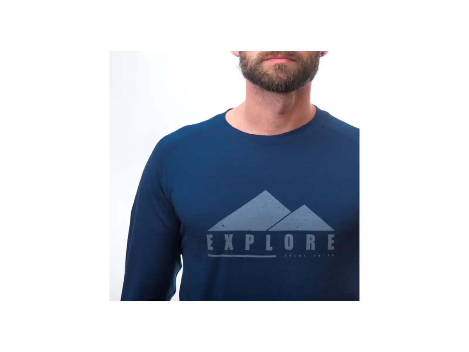 Sensor Merino Air PT Explore Herren Langarmshirt navy