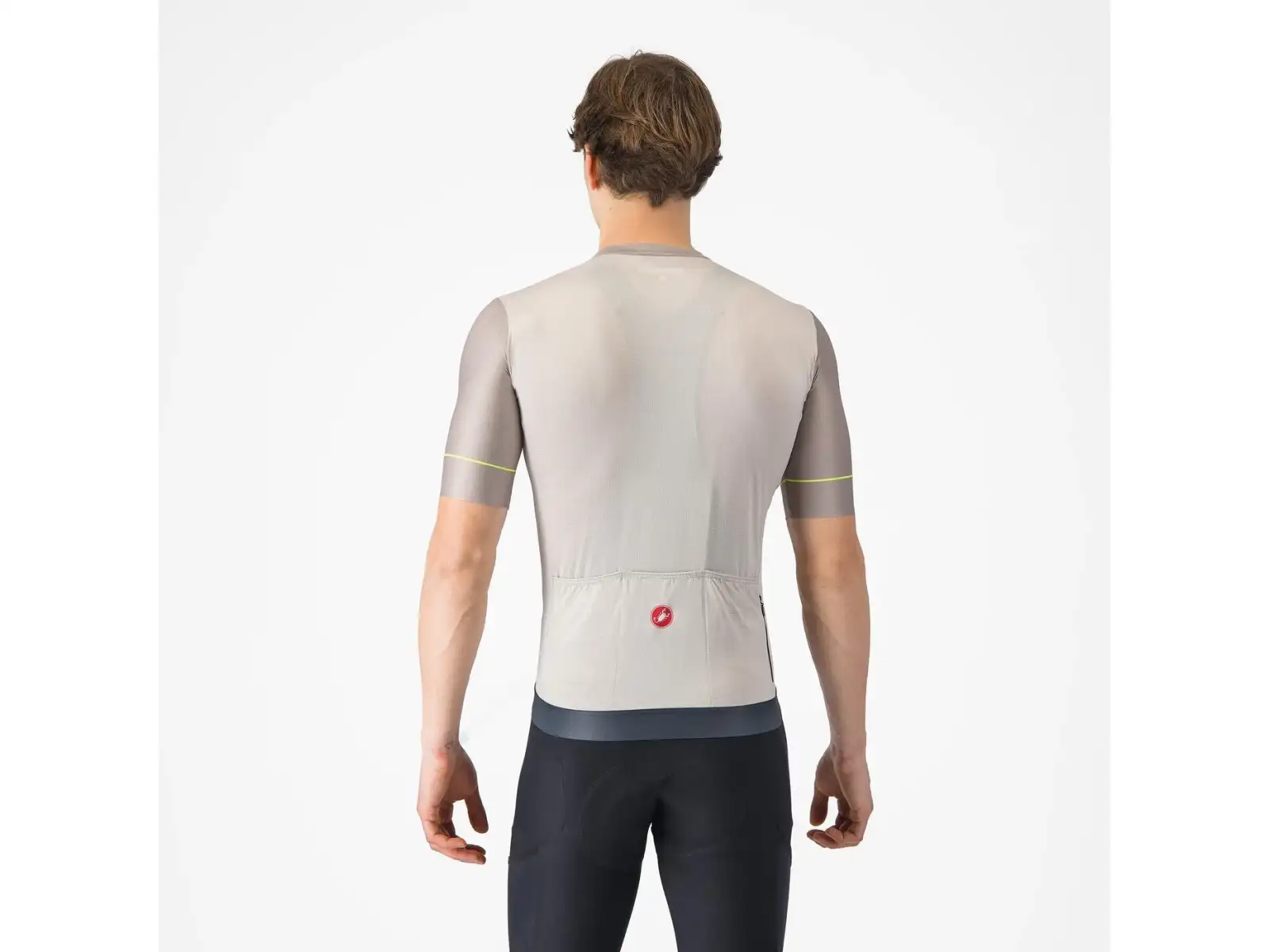 Fahrradtrikot Castelli Unlimited Endurance 2 Herren Kurzarm Silber