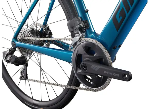 Gaint Defy Advanced E+ Elite 2 Renn-E-Bike Sea Sparkle