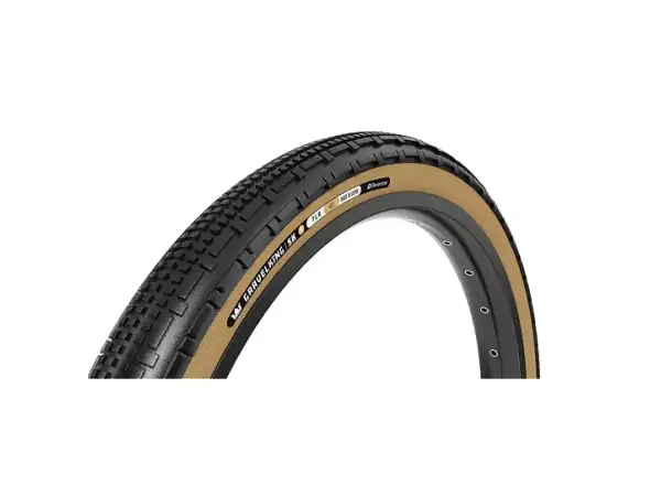 Panaracer Gravel-Reifen – GravelKing SK 700×35 mm Schwarz/Amber
