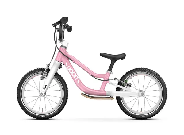 Woom GO 1 Plus Kinderlaufrad 14" Farbe Powder Pink