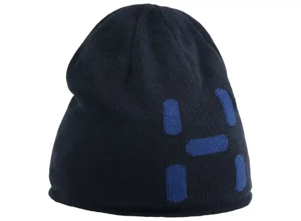 Haglöfs Reversible Logo Mütze Tarn Blue/Baltic Blue