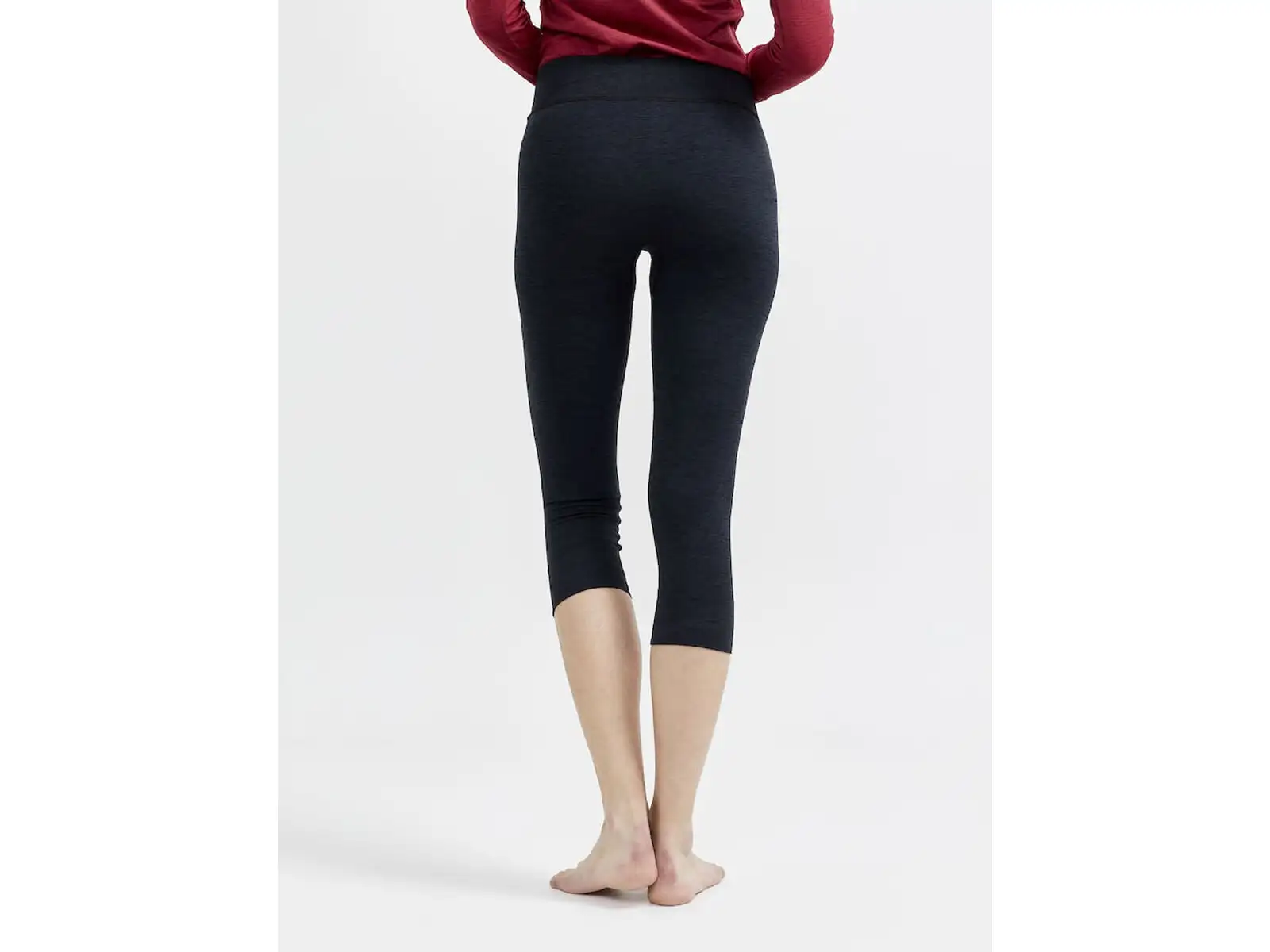 Craft Core Dry Active Comfort Damen 3/4 Hosen Schwarz