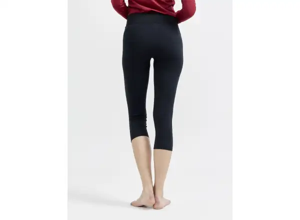 Craft Core Dry Active Comfort Damen 3/4 Hosen Schwarz