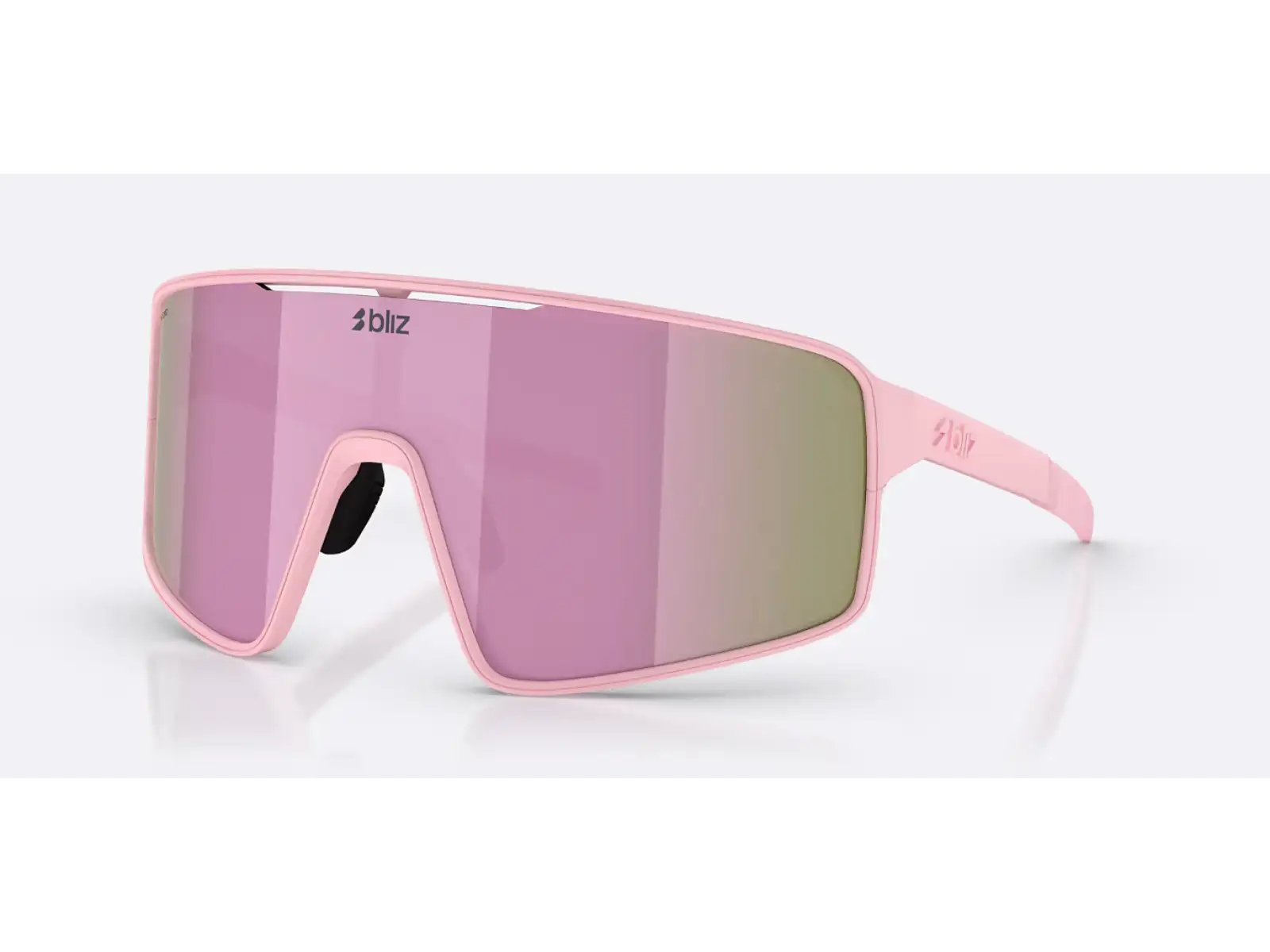 Bliz P001 Sonnenbrille Matte Powder Pink/Brown Rosé Multi
