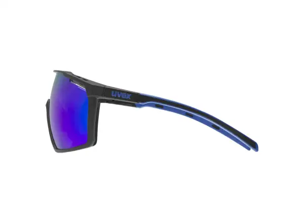 Uvex MTN Perform Radbrille Black Blue M/Mirror Blue