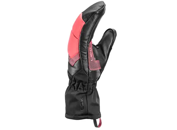 Leki Griffin Base 3D Women Mitt Damenhandschuhe Black-Rose