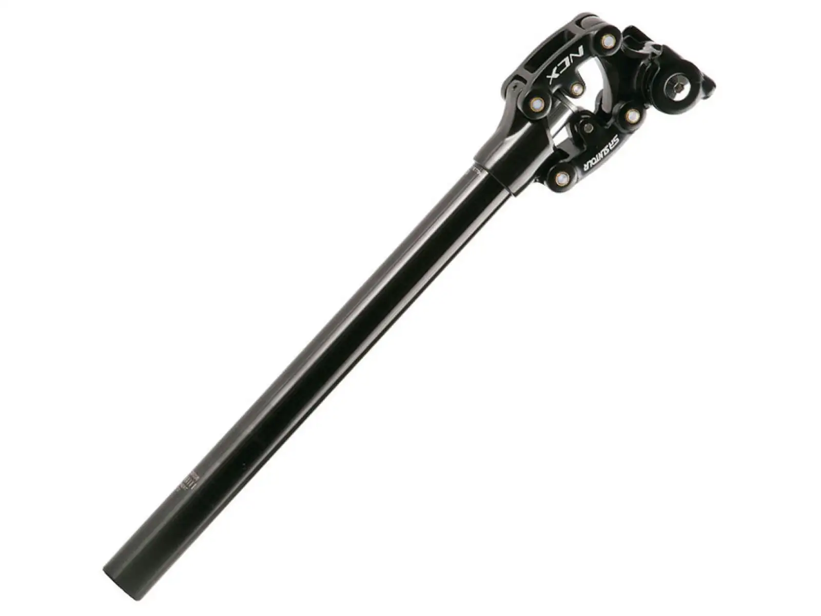 SR Suntour SP12/SP17-NCX gefederte Sattelstütze 400 mm schwarz