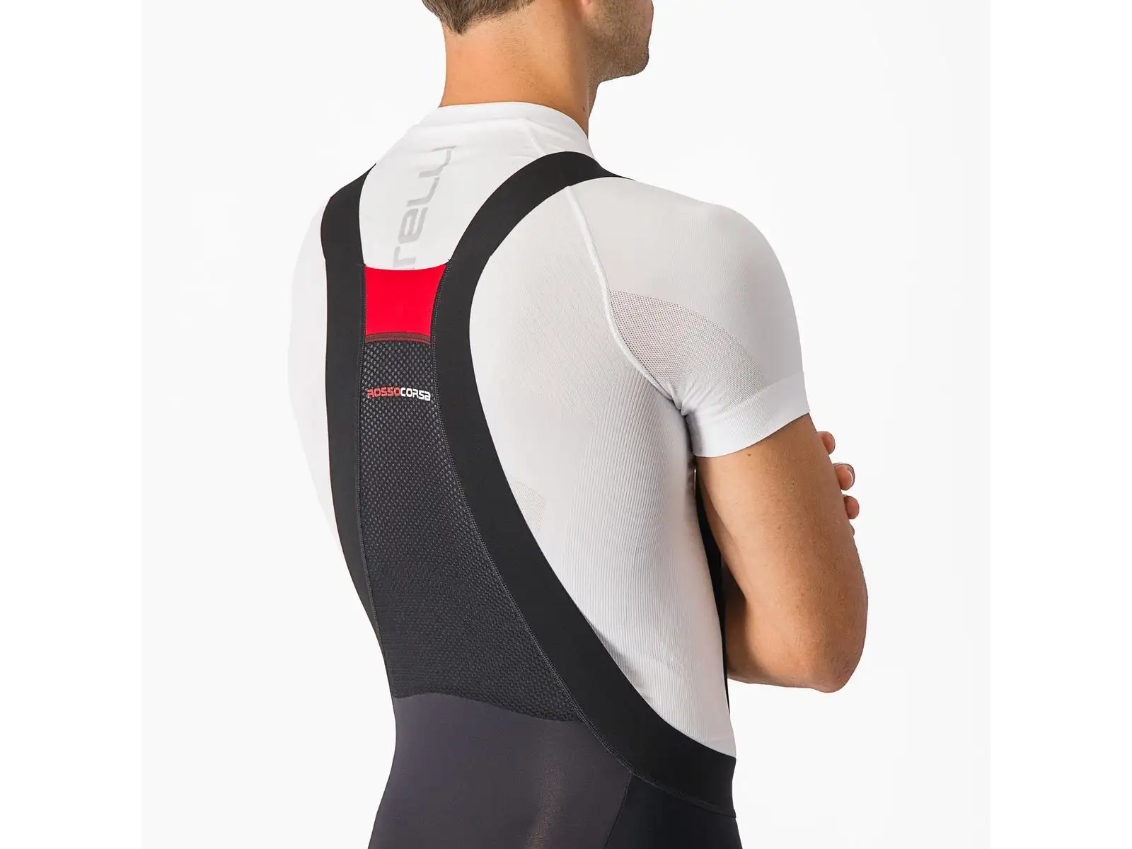 Castelli Sorpasso RoS Bibtight Herrenhose mit Latz und Einsatz Schwarz