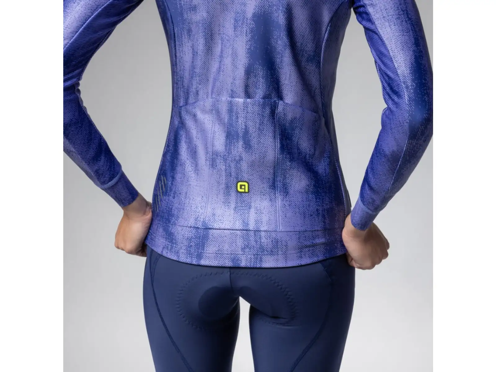 Alé PR-E Knitted Damen Winter Radjacke Cornflower