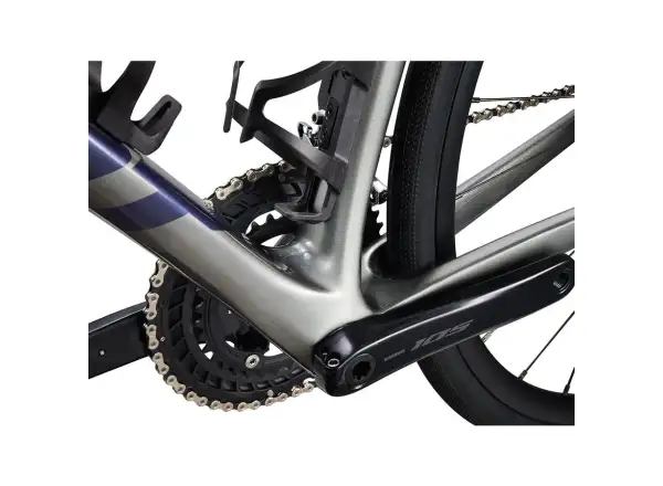 Giant Defy Advanced 1 Rennrad Charcoal / Milchstraße