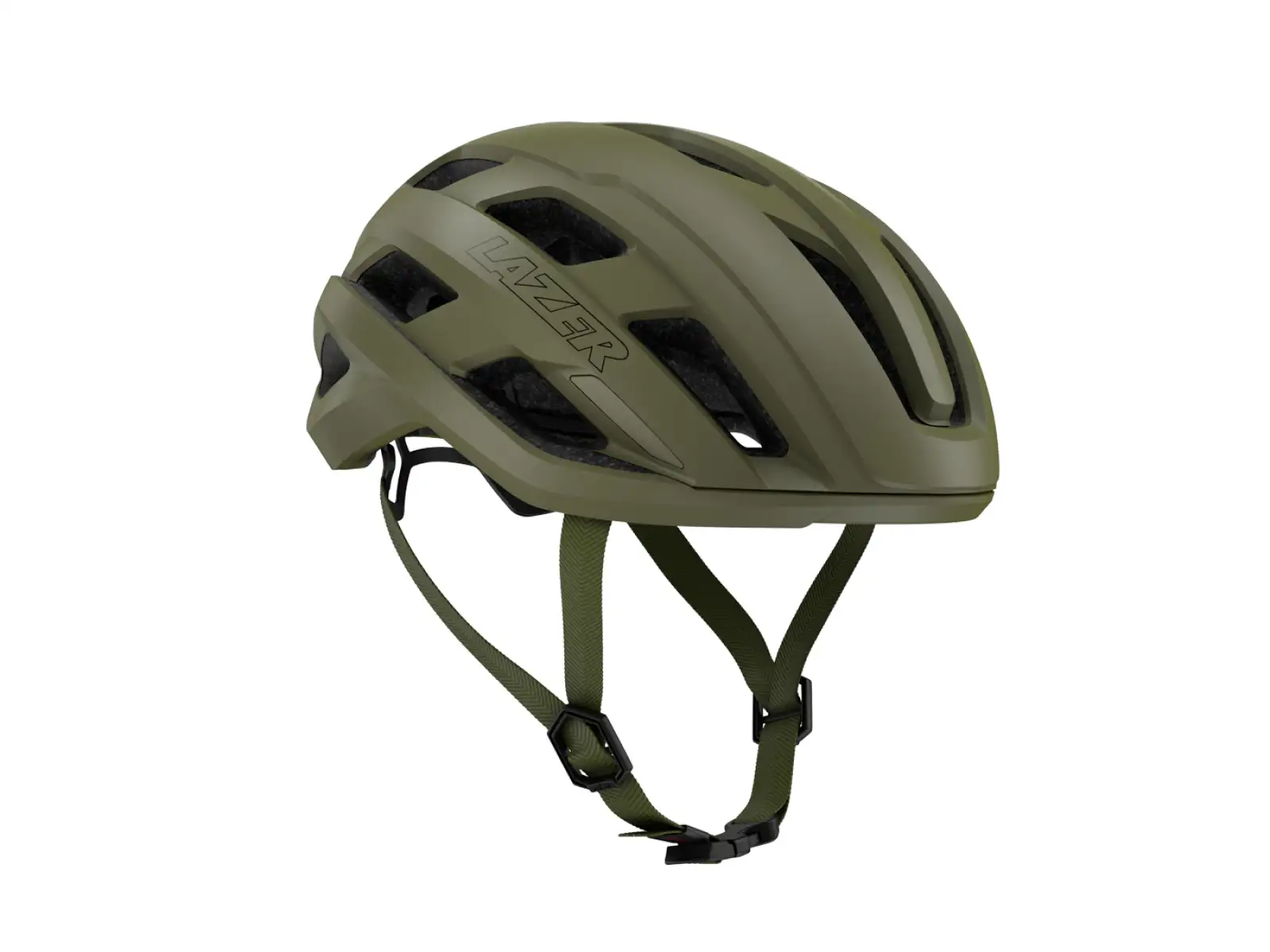 Lazer Strada KinetiCore Helm matte forest green