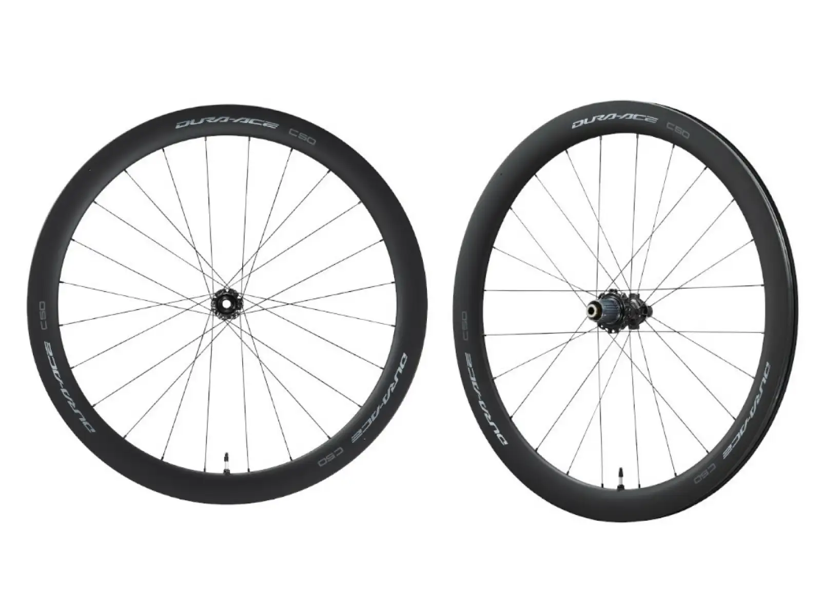 Shimano Dura-Ace WH-R9270-C50-TL Disc Rennrad-Laufräder Reifen/Tubeless