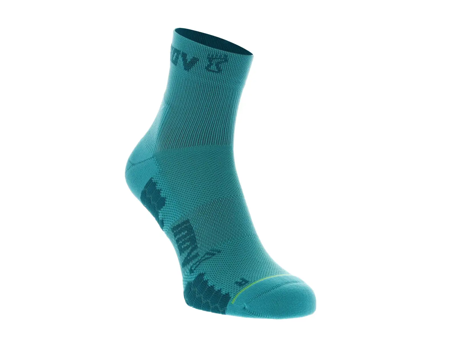 Inov-8 Trailfly mittelhohe Socken teal/lila